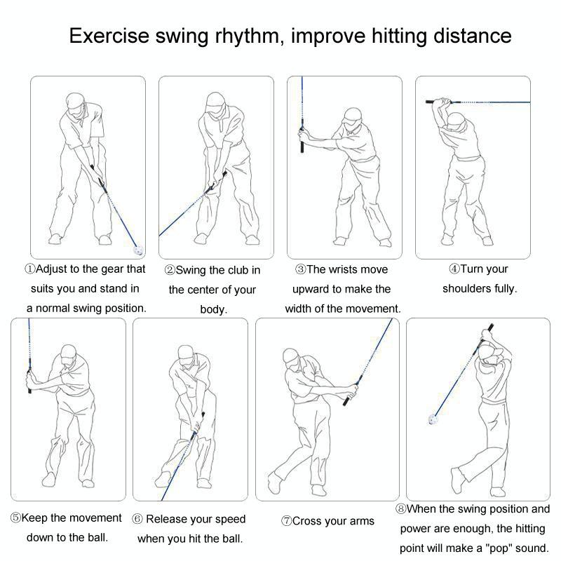 Improve Swing Speed with Golf Swing Training Stick