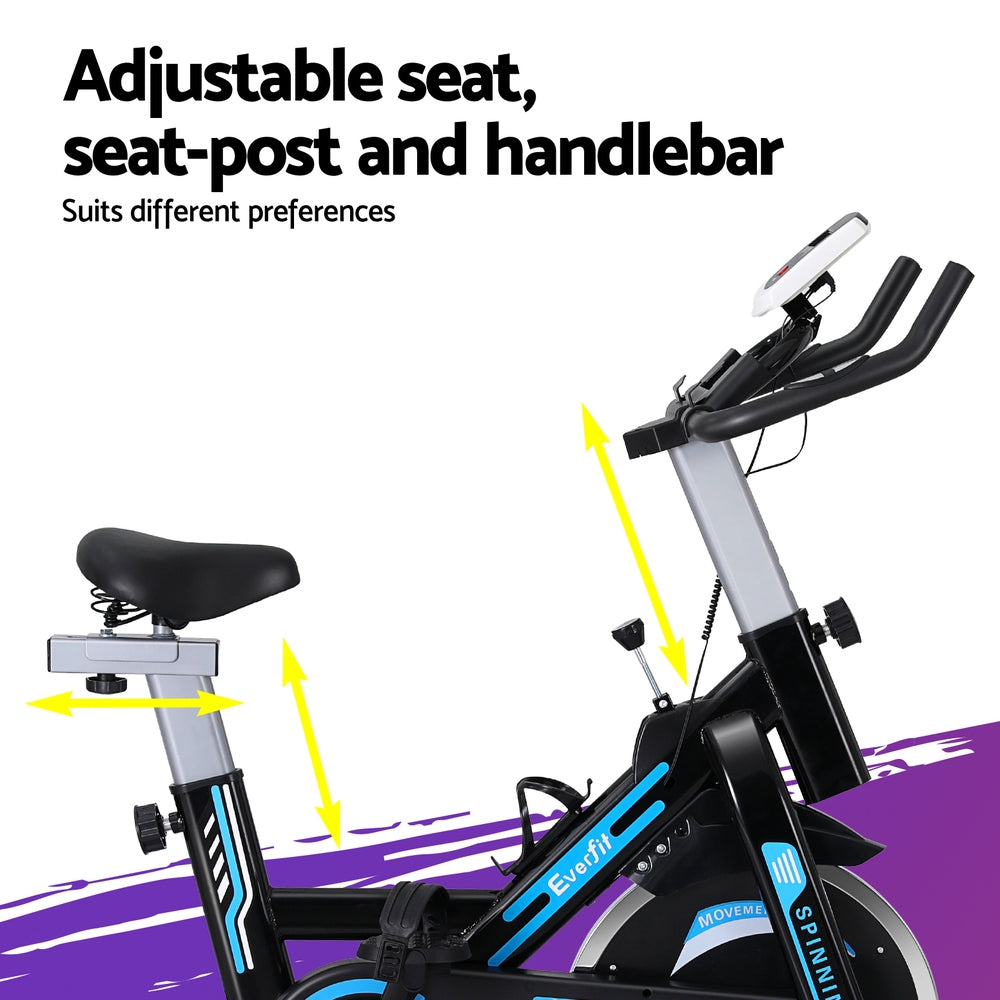 EVERFIT CARDIO FIT EXERCISE SPIN BIKE
