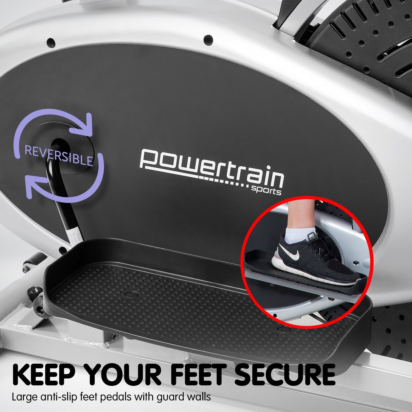 POWERTRAIN 3 IN 1 ELLIPTICAL CROSS TRAINER