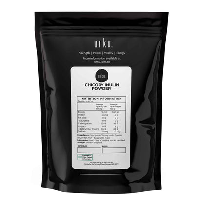 CHICORY ROOT INULIN POWDER - NATURAL PREBIOTIC UNFLAVOURED SUPPLEMENT