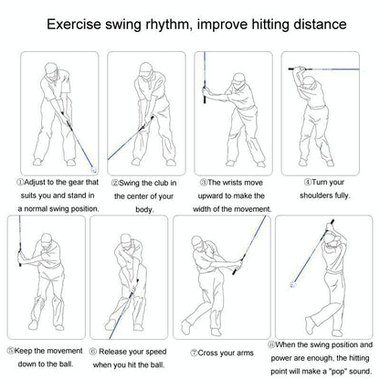 Improve Swing Speed with Golf Swing Training Stick