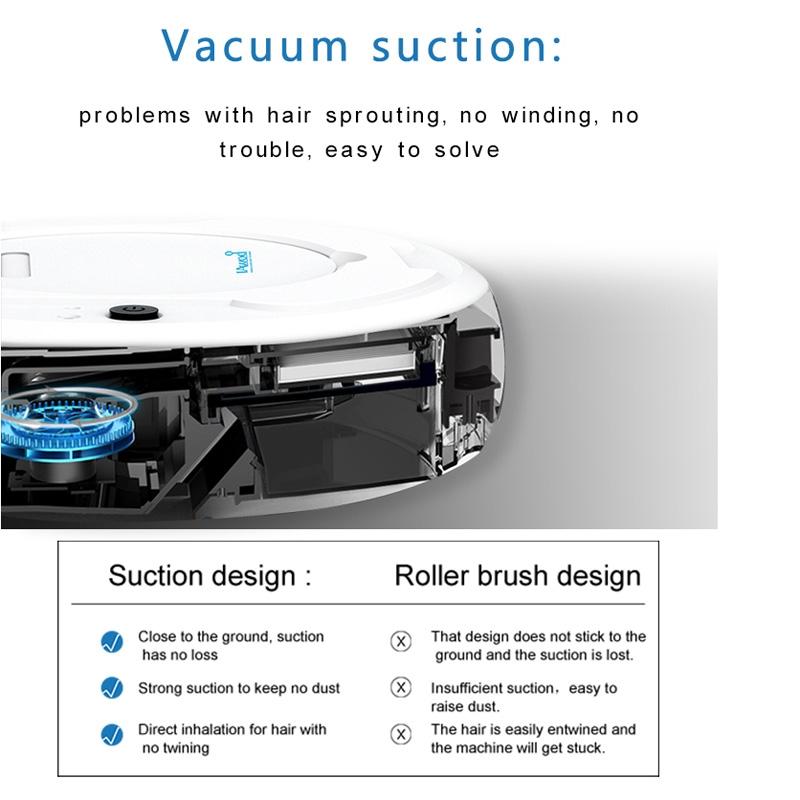 Smart Household Vacuum Cleaner - 1800pa Suction - Ca0380H