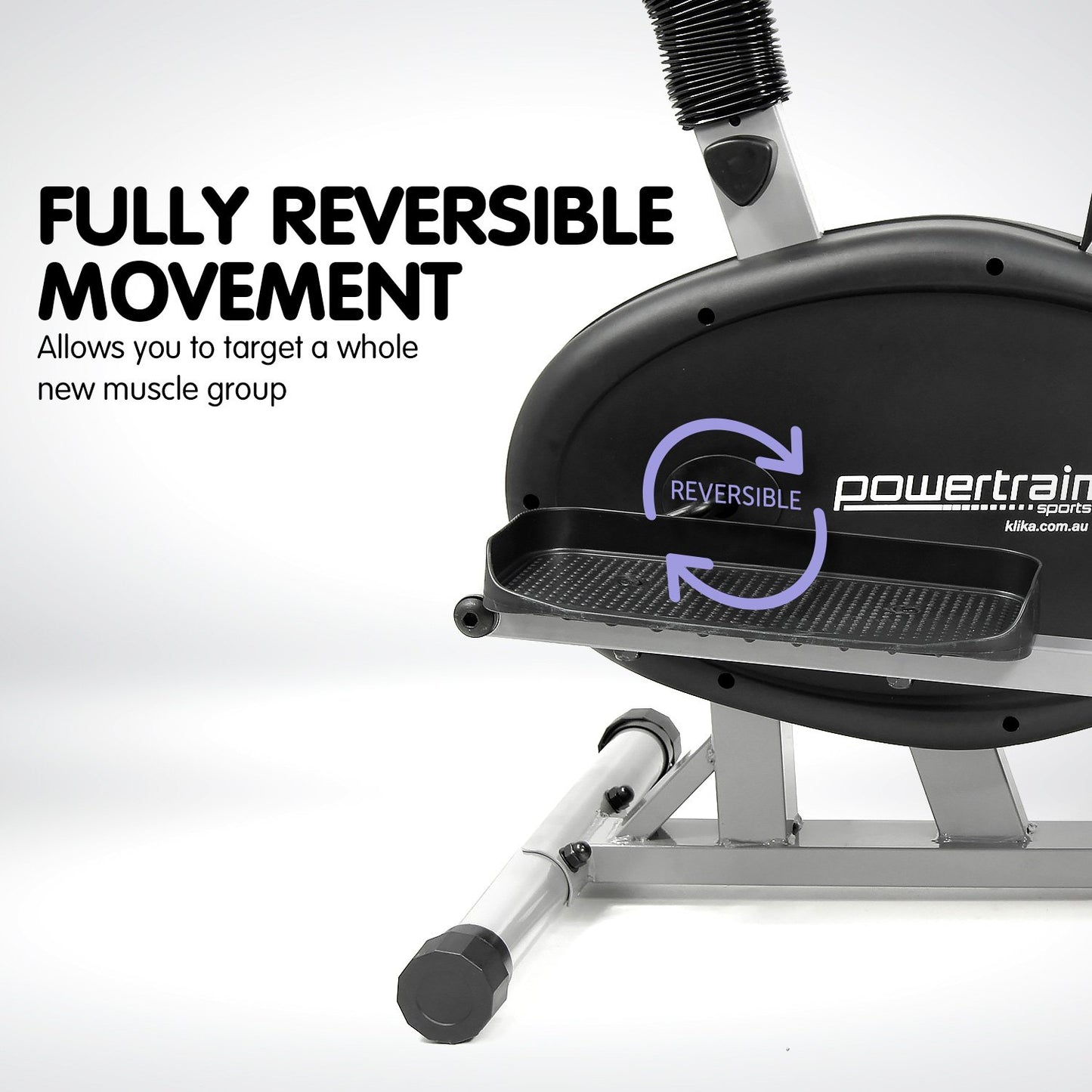 POWERTRAIN 6 IN 1 ELLIPTICAL MULTI FUNCTION CROSS TRAINER