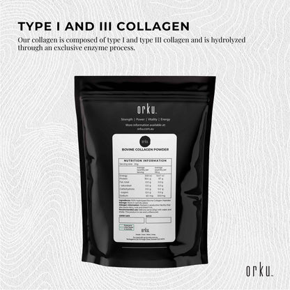 COLLAGEN POWDER - BOVINE HYDROLYSATE PROTEIN PEPTIDE SUPPLEMENT